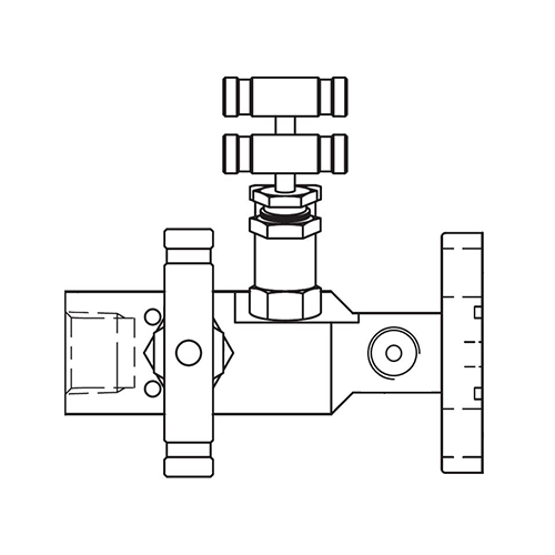 Horizontal Single Flange Style (Direct Mounting) 제품 이미지