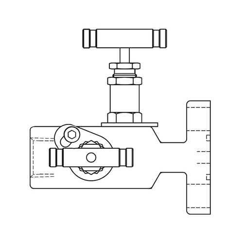 Horizontal Single Flange Style (Direct Mounting) 제품 이미지